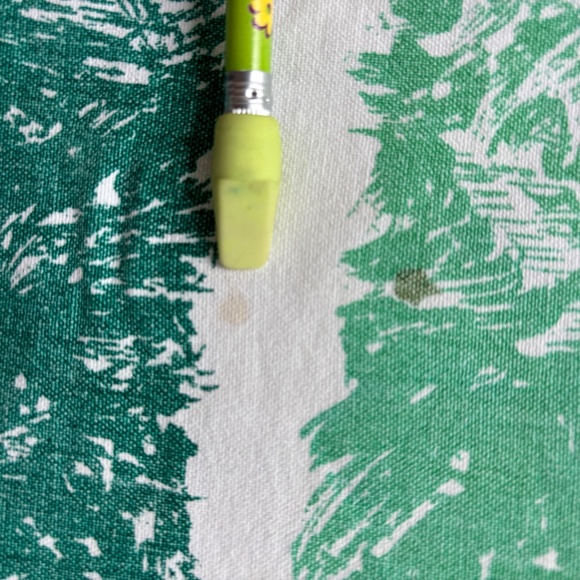 Vintage handprinted Lee Joffa fabric piece - Picture 4 of 16